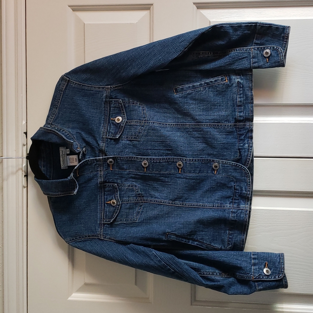 Coldwater Creek Petite Denim Jacket Sz PS